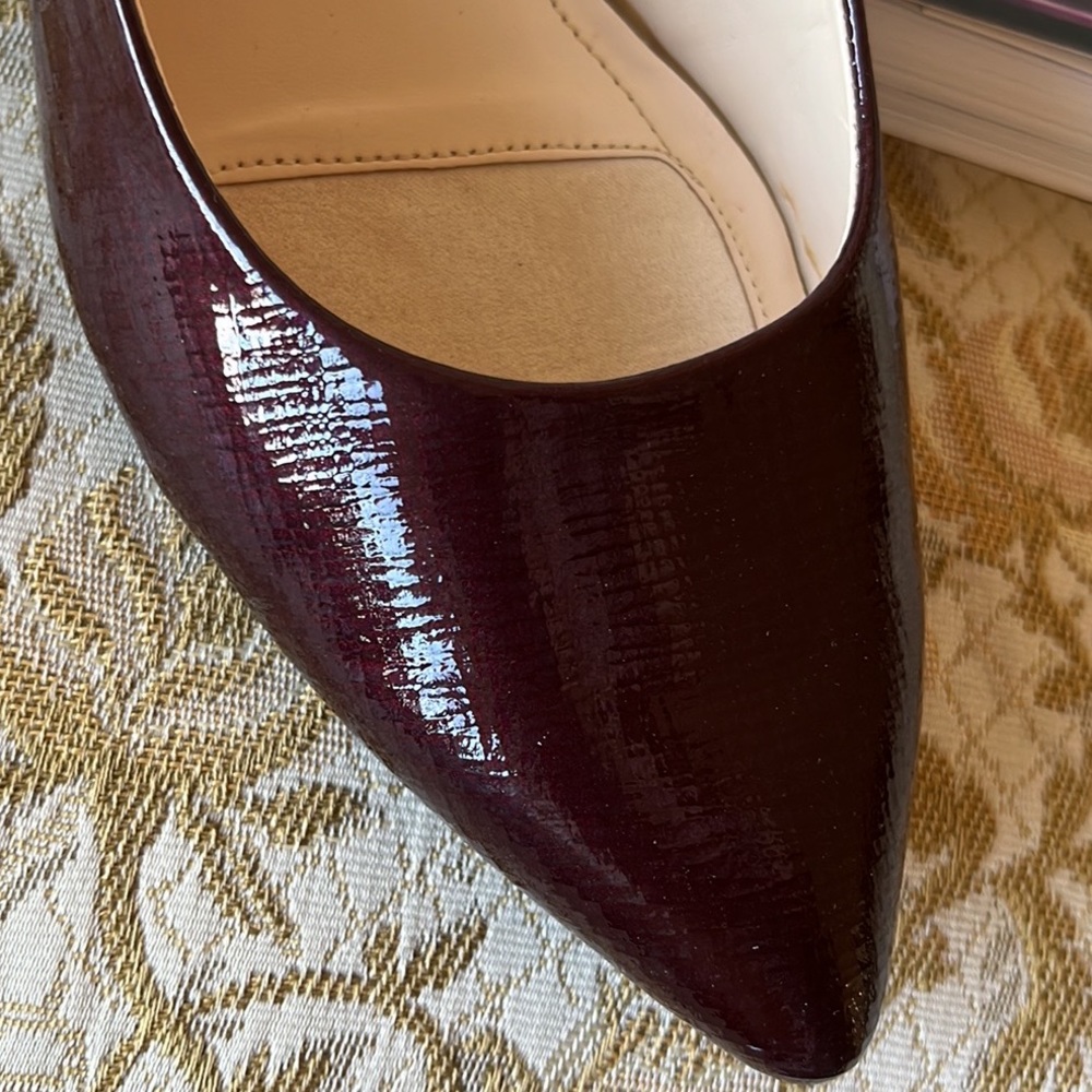 Alex Marie Burgundy kitten 2” heels Shoes - Picture 2 of 11